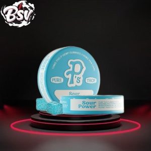 Perfectly Pure P's 100mg Can THC-P Gummies Sour Power