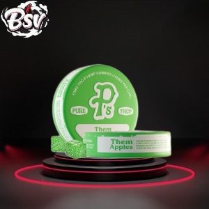Perfectly Pure P's 100mg Can THC-P Gummies Them Apples