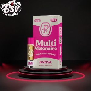 Perfectly Pure P's 1g Pure THC-P Cartridge Multi Melonaire