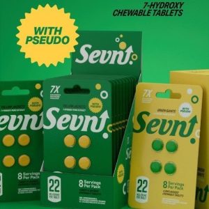 Sevn up 7-Hydroxy 22mg Tablets 7X Strength Green Giants 88mg