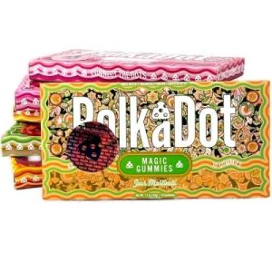 Polka Dot 10,000mg Magic Aminita Gummies 10ct Frozen Grape
