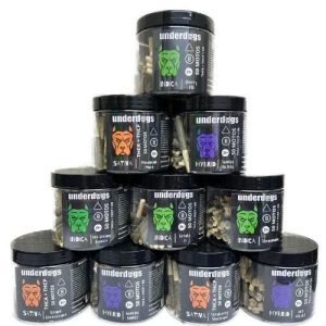 Underdogs 50ct THC-A Blend Pre-Rolls Strawnana Indica