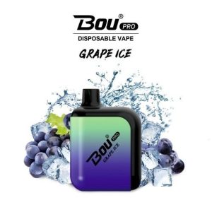 Bou Pro 7000 Puff Disposable Vape Grape Ice