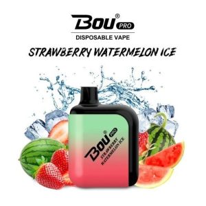 Bou Pro 7000 Puff Disposable Vape Strawberry Watermelon Ice