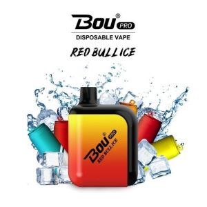 Bou Pro 7000 Puff Disposable Vape Red Bull Ice