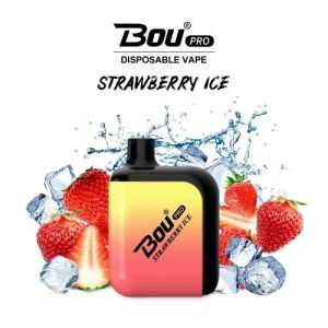 Bou Pro 7000 Puff Disposable Vape Strawberry Ice