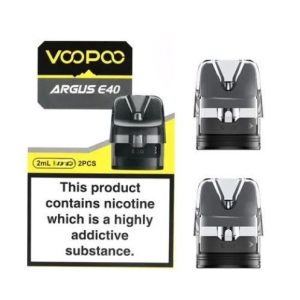Voopoo Argus E40 2pc Replacement Cartridge 0.6