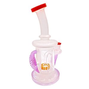 Tataoo C32 9.5 Inch Sand Blasted Purple, Yellow and Orange