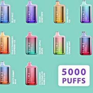 SLIMZ BC5000 Pro Disposable Blue Razz Ice