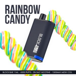 Block Bar Rainbow Candy