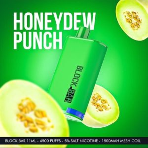 Block Bar Honeydew Punch