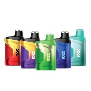 Raz TN 9000 Puff Disposable W/ HD Screen Clear