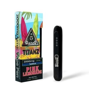 Dazed Titanz 2 Gram D8 Disposable Pink Lemonade Sativa
