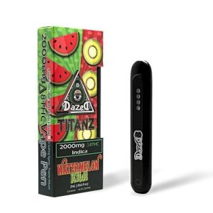 Dazed Titanz 2 Gram D8 Disposable Watermelon Kiwi Indica