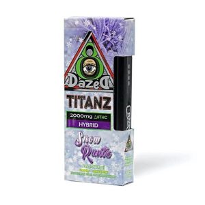 Dazed Titanz 2 Gram D8 Disposable Snow Runtz Hybrid