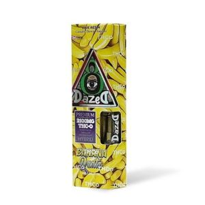 Dazed THC-O 2.1 Gram Cartridge Banana Runtz Hybrid