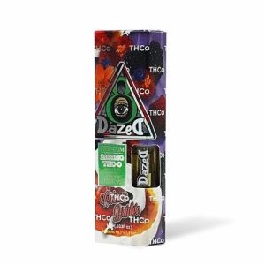 Dazed THC-O 2.1 Gram Cartridge Cream Brulee Indica