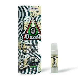 Dazed HHC-O 2.1 Gram Cartridge Blue Cheese Indica
