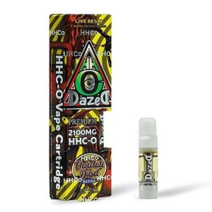 Dazed HHC-O 2.1 Gram Cartridge Chocolate Diesel Sativa