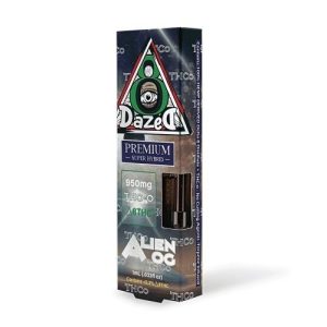 Dazed THC-O 1 Gram Cartridge Alein OG Super Hybrid 950MG