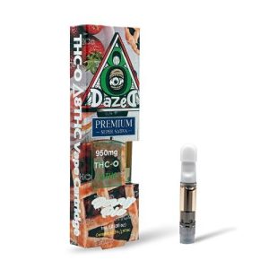 Dazed THC-O 1 Gram Cartridge Berry Pie Super Sativa 950MG