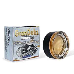Dazed 8g Grand Dabz 800mg Mix Blend Silver Jack Sativa