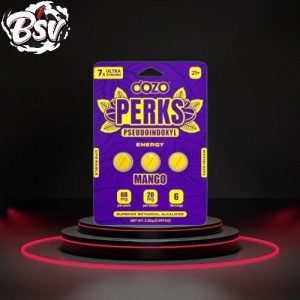 Dozo Perks 7-Hydroxy Tablets 60mg 3ct W/Psuedo Mango