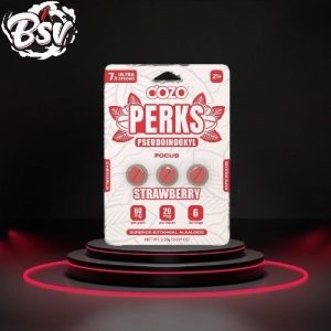 Dozo Perks 7-Hydroxy Tablets 60mg 3ct W/Psuedo Strawberry