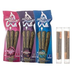 Astro Eight 4ct 1g HTE Pre Rolls Plasma Punch Sativa