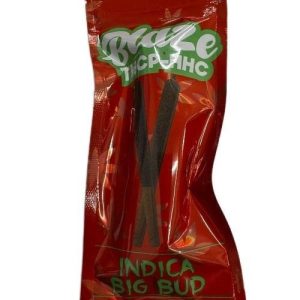 Blaze THCP+HHC Pre-Rolls 2ct Big Bud Indica