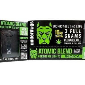 Underdogs Atomic 3g THC-A Live Resin Disposable Northern Lights