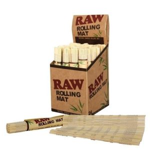 Raw Rolling Bamboo Mat 24 Per Box