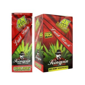 Kingpin Hemp Laid Back 25 Packs/Box
