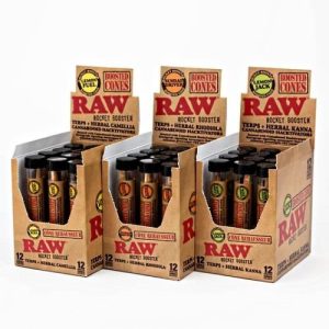 Raw Rocket Booster Terpene Cones 12pk Sundae Driver