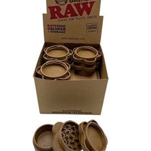 Raw Gripper Hemp Grinder 3 Part With Storage On Bottom