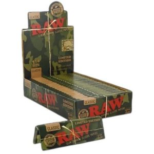 Raw 1 1/4 50ct Limited Edition Papers Camo Box Edition