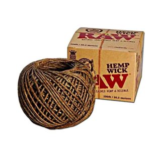 Raw Hemp Wick 100ft