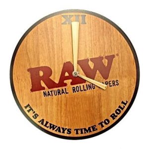 Raw Rolling Time Wall Clock