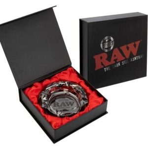 Raw Dark Side Glass Ashtray