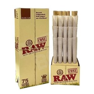 Raw Classic Cone King Size 75ct