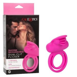 Calexotics Silicone Ring Dual Clit Flicker