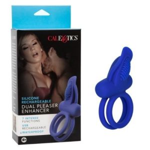 Calexotics Silicone Ring Dual Pleaser Enhancer