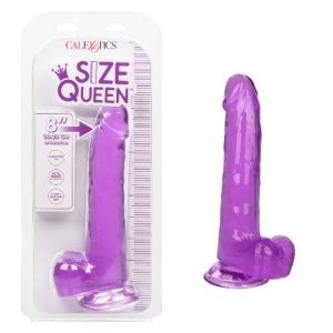 Calexotics Size Queen 8in/20.25cm Dildo Purple