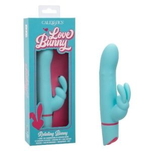 Calexotics Love Bunny Rotating Bunny Blue
