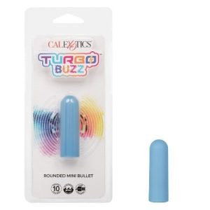 Calexotics Turbo Buzz Rounded Mini Bullet Blue