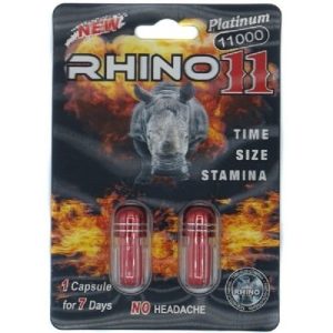 Rhino 11 Sex Enhancement Display