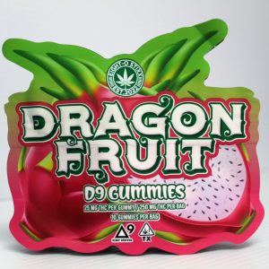 Eight-O Stixx 25mg D9 10ct Gummies Dragonfruit