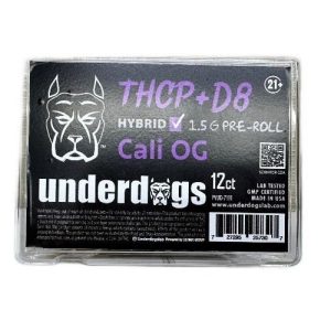 Underdogs 12ct THC-A Blend 1.5 Pre Rolls Cali OG