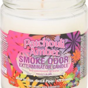 Smoke Odor Candle Patchouli Amber 13OZ