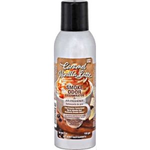 Smoke Odor Spray Exterminator Caramel Vanilla Latte 7OZ